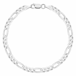 SREBRNA BRANSOLETKA FIGARO 925 - 4,5MM