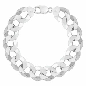 SREBRNA BRANSOLETKA PANCERKA 925 - 15MM