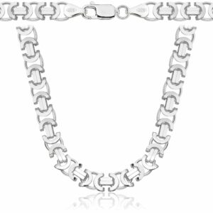 SREBRNY ŁAŃCUSZEK ETRUSKA 925 - 7MM