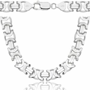 SREBRNY ŁAŃCUSZEK ETRUSKA 925 - 8,5MM