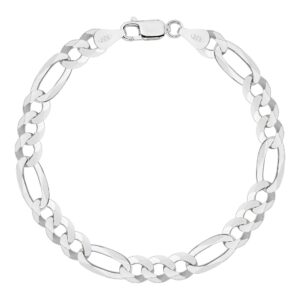 SREBRNA BRANSOLETKA FIGARO 925 - 11MM