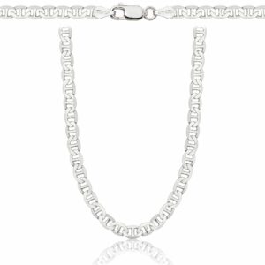 SREBRNY ŁAŃCUSZEK GUCCI 925 - 4,5MM