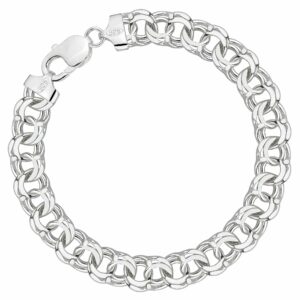 SREBRNA BRANSOLETKA GALIBARDI 925 - 10MM