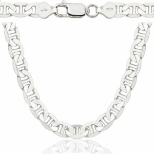 SREBRNY ŁAŃCUSZEK GUCCI 925 - 8MM