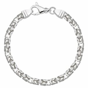 SREBRNA BRANSOLETKA KRÓLEWSKA 925 - 5,2MM