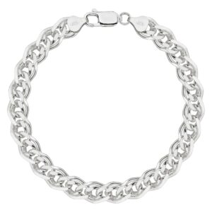 SREBRNA BRANSOLETKA NONNA MONALIZA 925 - 9MM