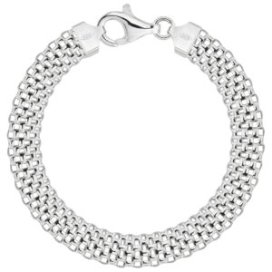 SREBRNA BRANSOLETKA TUB 925 - 8MM