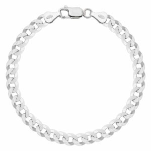 SREBRNA BRANSOLETKA PANCERKA 925 - 6,5MM