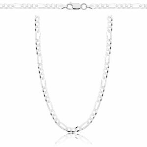 SREBRNY ŁAŃCUSZEK FIGARO 925 - 3,5MM