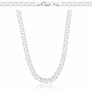 SREBRNY ŁAŃCUSZEK GALIBARDI 925 - 4,5MM