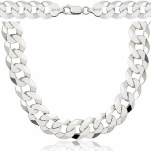 SREBRNY ŁAŃCUSZEK PANCERKA 925 - 10,5MM