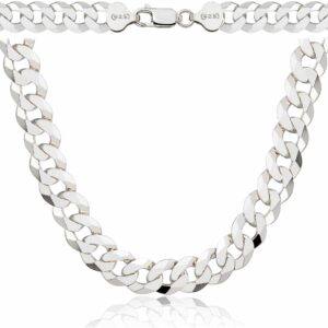 SREBRNY ŁAŃCUSZEK PANCERKA 925 - 8,5MM
