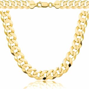 POZŁACANY SREBRNY ŁAŃCUSZEK PANCERKA 925 585 - 8,5MM