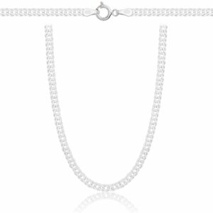 SREBRNY ŁAŃCUSZEK ROMBO 925 - 3MM