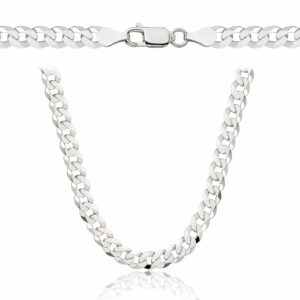 SREBRNY ŁAŃCUSZEK PANCERKA 925 - 5MM
