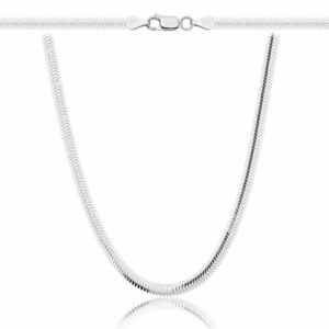 SREBRNY ŁAŃCUSZEK ŻMIJKA 925 - 3,5MM