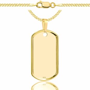 POZŁACANY SREBRNY ŁAŃCUSZEK PANCERKA Z NIEŚMIERTELNIKIEM 925 585 - 2MM