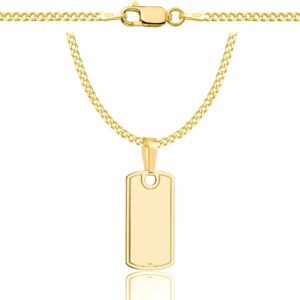 POZŁACANY SREBRNY ŁAŃCUSZEK PANCERKA Z NIEŚMIERTELNIKIEM 925 585 - 2MM