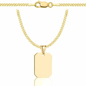 POZŁACANY SREBRNY ŁAŃCUSZEK PANCERKA Z NIEŚMIERTELNIKIEM 925 585 - 2MM