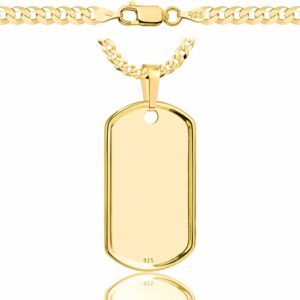 POZŁACANY SREBRNY ŁAŃCUSZEK PANCERKA Z NIEŚMIERTELNIKIEM 925 585 - 3,8MM