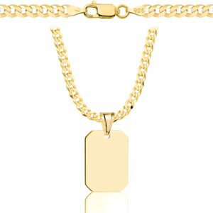 POZŁACANY SREBRNY ŁAŃCUSZEK PANCERKA Z NIEŚMIERTELNIKIEM 925 585 - 3,8MM