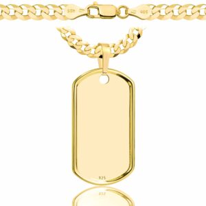 POZŁACANY SREBRNY ŁAŃCUSZEK PANCERKA Z NIEŚMIERTELNIKIEM 925 585 - 5,6MM