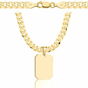 POZŁACANY SREBRNY ŁAŃCUSZEK PANCERKA Z NIEŚMIERTELNIKIEM 925 585 - 5,6MM