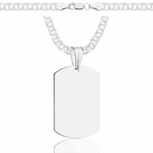 SREBRNY ŁAŃCUSZEK GALIBARDI Z NIEŚMIERTELNIKIEM 925 - 4,5MM