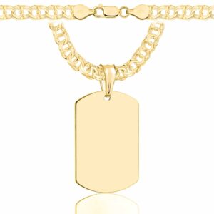 POZŁACANY SREBRNY ŁAŃCUSZEK GALIBARDI Z NIEŚMIERTELNIKIEM 925 585 - 6,5MM