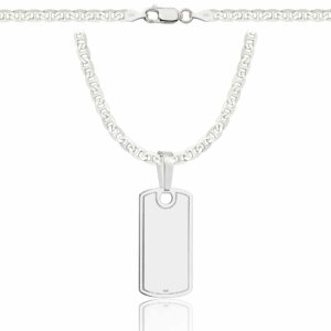 SREBRNY ŁAŃCUSZEK GUCCI Z NIEŚMIERTELNIKIEM 925 - 3,5MM