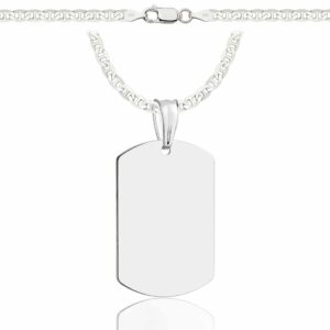 SREBRNY ŁAŃCUSZEK GUCCI Z NIEŚMIERTELNIKIEM 925 - 3,5MM