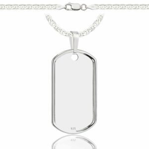 SREBRNY ŁAŃCUSZEK GUCCI Z NIEŚMIERTELNIKIEM 925 - 3,5MM