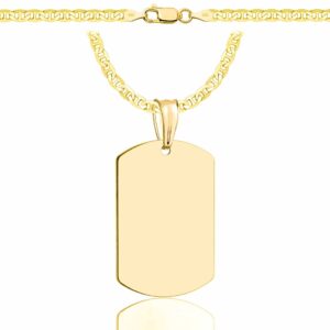 SREBRNY POZŁACANY ŁAŃCUSZEK GUCCI Z NIEŚMIERTELNIKIEM 925 585 - 3,5MM