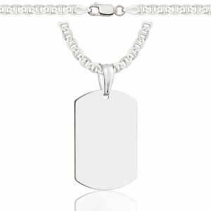 SREBRNY ŁAŃCUSZEK GUCCI Z NIEŚMIERTELNIKIEM 925 - 4,5MM