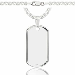 SREBRNY ŁAŃCUSZEK GUCCI Z NIEŚMIERTELNIKIEM 925 - 4,5MM