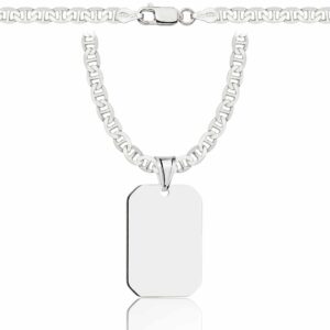 SREBRNY ŁAŃCUSZEK GUCCI Z NIEŚMIERTELNIKIEM 925 - 4,5MM