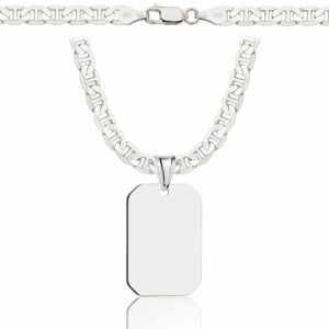 SREBRNY ŁAŃCUSZEK GUCCI Z NIEŚMIERTELNIKIEM 925 - 5,5MM