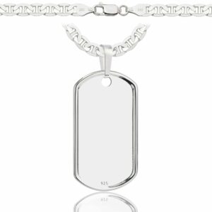 SREBRNY ŁAŃCUSZEK GUCCI Z NIEŚMIERTELNIKIEM 925 - 5,5MM