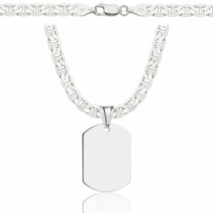 SREBRNY ŁAŃCUSZEK GUCCI Z NIEŚMIERTELNIKIEM 925 - 5,5MM