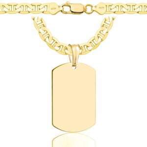 SREBRNY POZŁACANY ŁAŃCUSZEK GUCCI Z NIEŚMIERTELNIKIEM 925 585 – 6,5MM