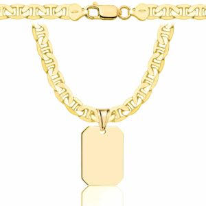 SREBRNY POZŁACANY ŁAŃCUSZEK GUCCI Z NIEŚMIERTELNIKIEM 925 585 – 6,5MM