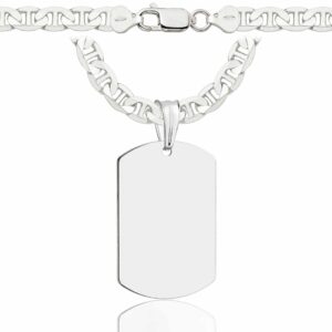 SREBRNY ŁAŃCUSZEK GUCCI Z NIEŚMIERTELNIKIEM 925 - 6,5MM