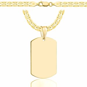 SREBRNY POZŁACANY ŁAŃCUSZEK GUCCI Z NIEŚMIERTELNIKIEM 925 585 - 5,5MM